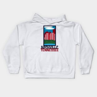 Nashville Skyline T-Shirt Kids Hoodie